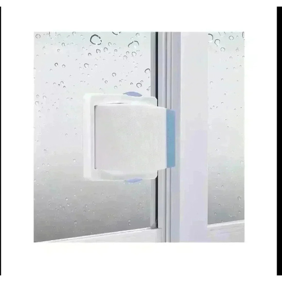 OKEFAN Baby Safety Sliding Glass Door Child Lock‎ White Blue - Picture 2 of 7